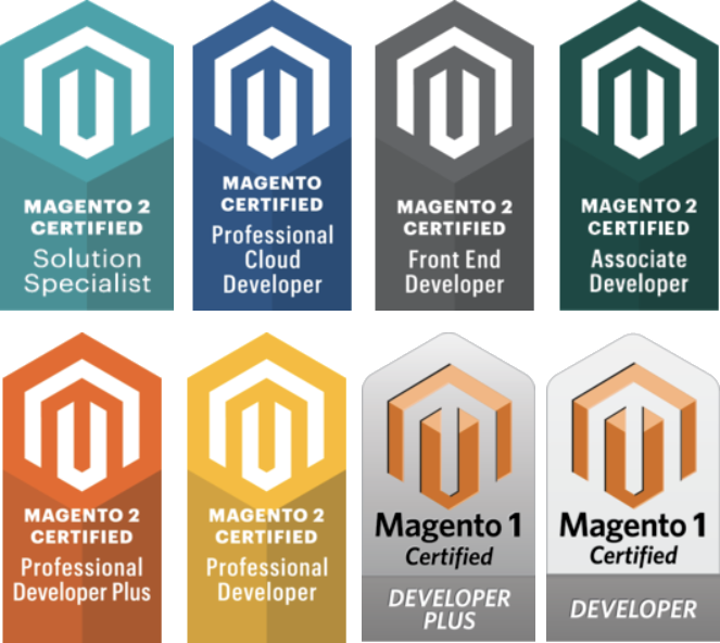 Magento Certification Badges